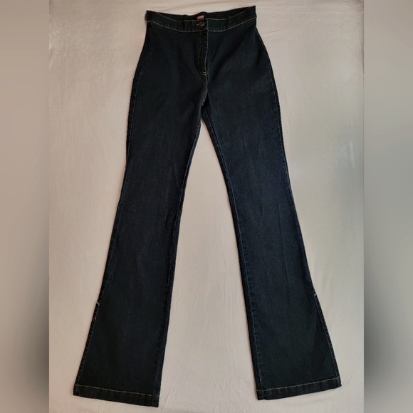 Denim - Vintage Straight Leg Semi- Flared Tall Indigo Jeans